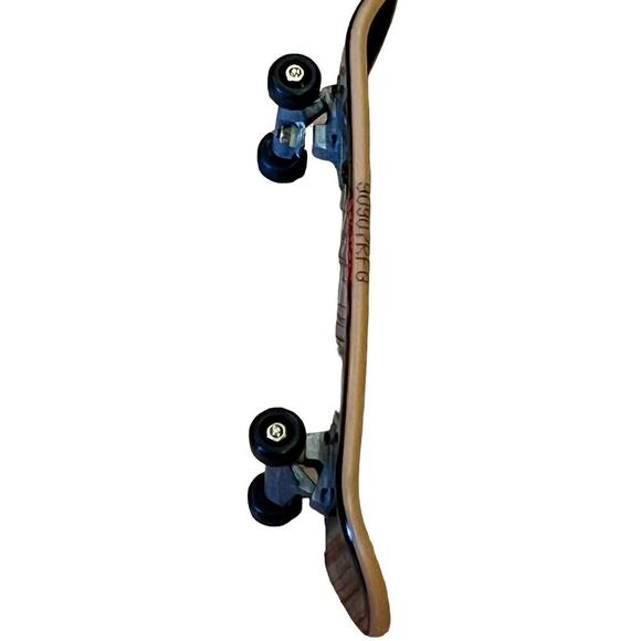 Tech Deck RARE Santa Cruz Finger Skateboard 1990s Black Yellow Red VGC - Picture 6 of 8